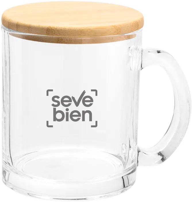 Taza Magui — vista lateral — para regalo empresarial con logo