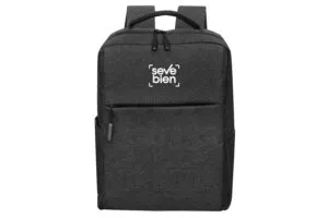 Mochila TRIBECA — de tela — personalizada con impresión de marca corporativa