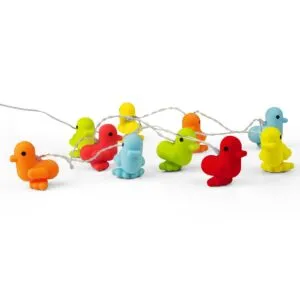 GUIRNALDA CANAR LED STRING — Producto de plástico — personalizado con impresión de marca corporativa