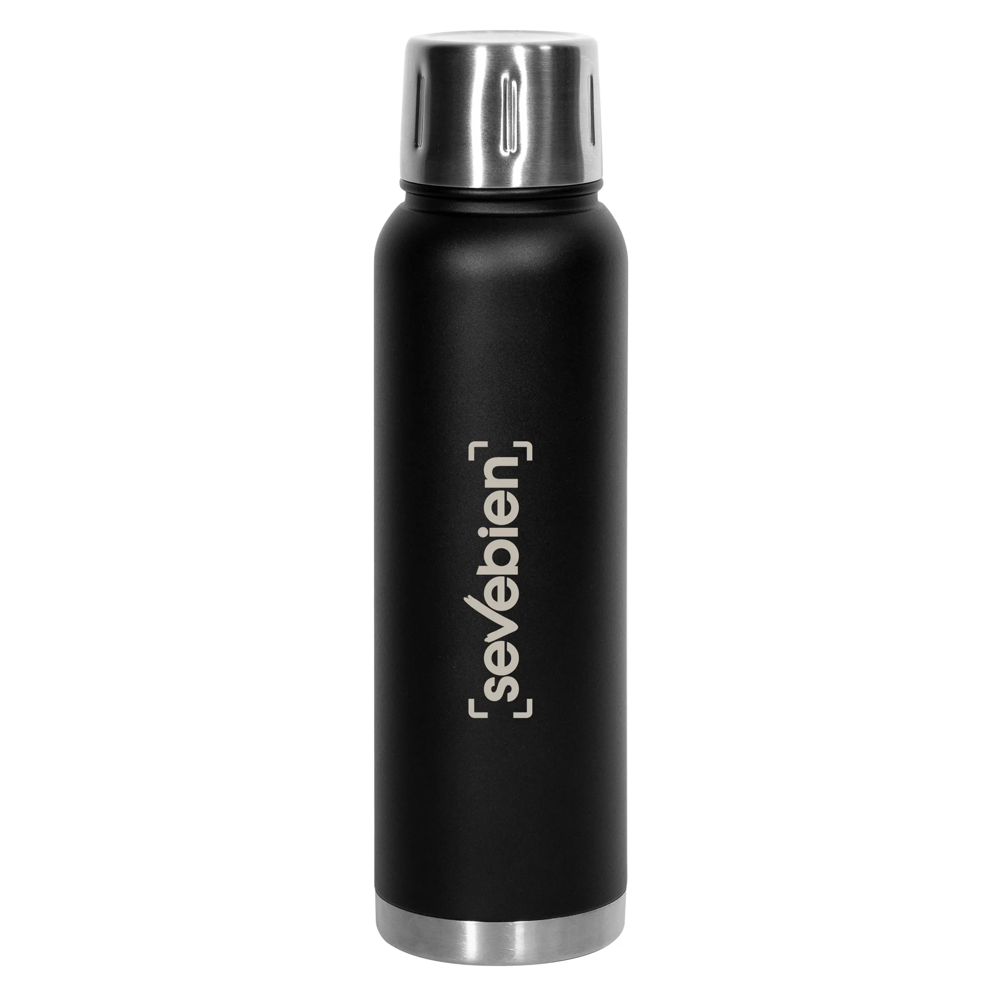 Termo Hydro — Botella de acero inoxidable — personalizada con impresión de marca corporativa