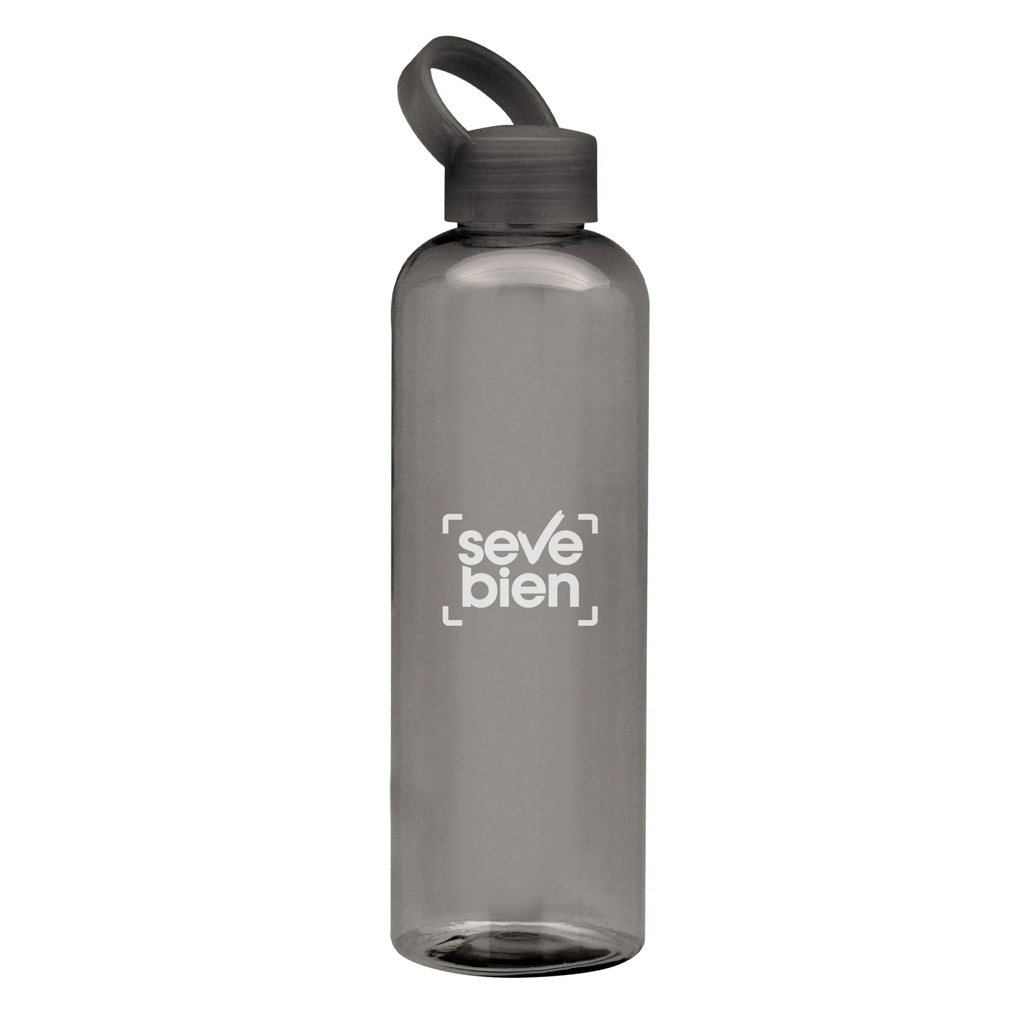Botella CLIER — de acero inoxidable — personalizada con impresión de marca corporativa