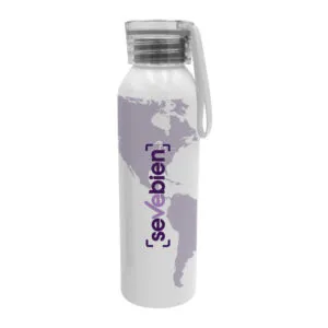 Botella sublimable HEY — de cerámica — personalizada con impresión de marca corporativa