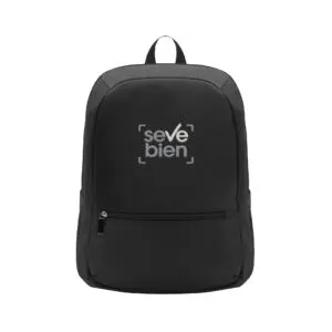 Mochila CHESTER — de tela — personalizada con impresión de marca corporativa
