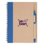 Libreta Ecologica — de papel — personalizada con impresión de marca corporativa