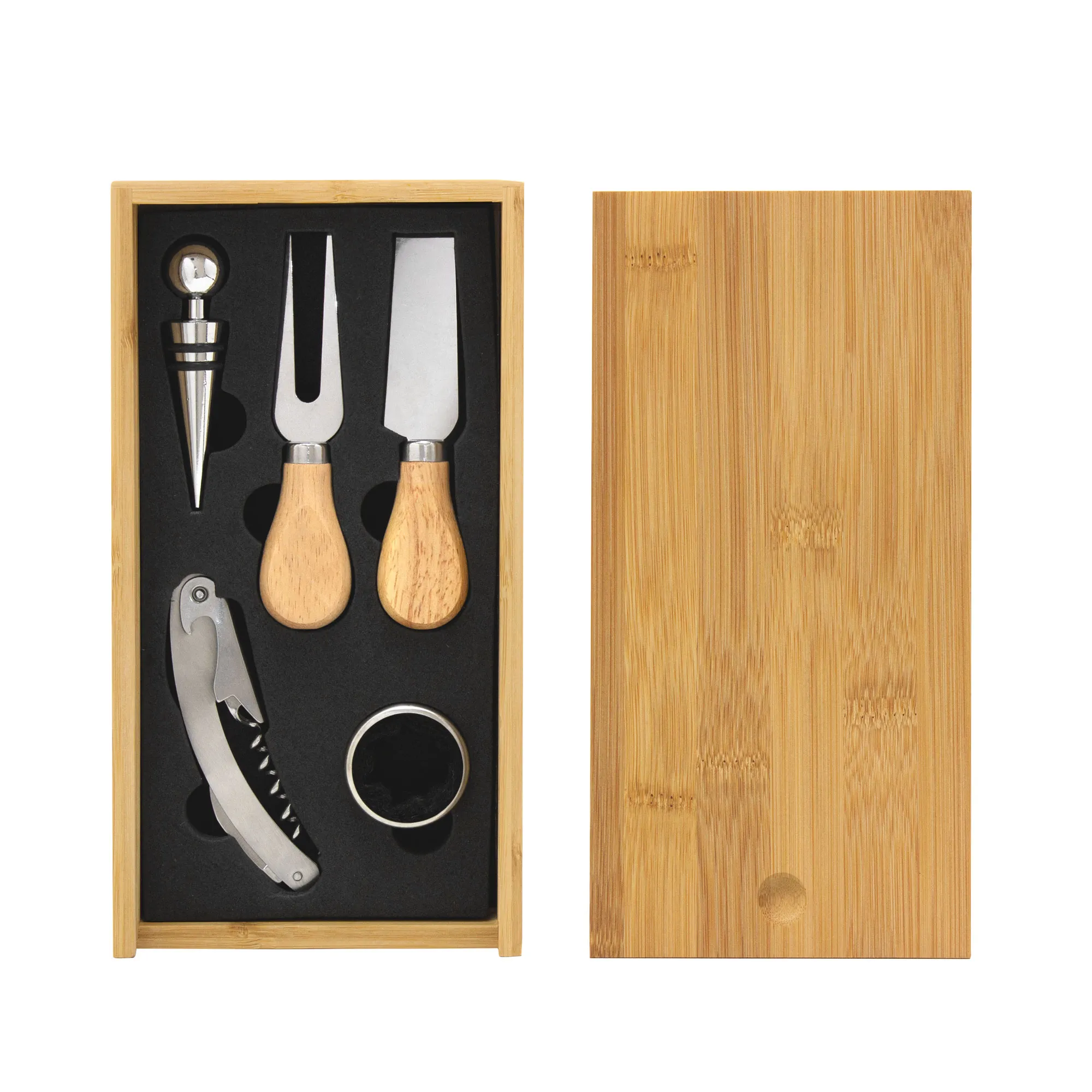 Set de vino y tabla para quesos WINCHESTER personalizado con logo para empresas Chile