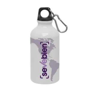 Botella sublimable ROY — de cerámica — personalizada con impresión de marca corporativa