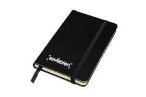 Libreta Mediana — de papel — personalizada con impresión de marca corporativa