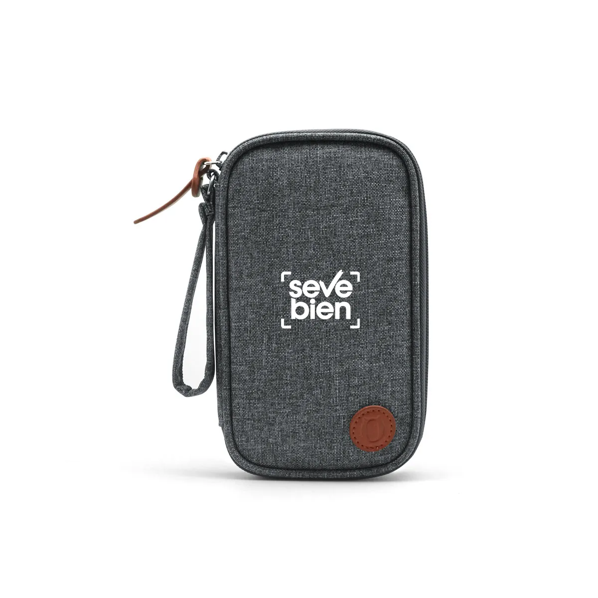 PORTACABLES U-CELL — de tela — personalizado con impresión de marca corporativa