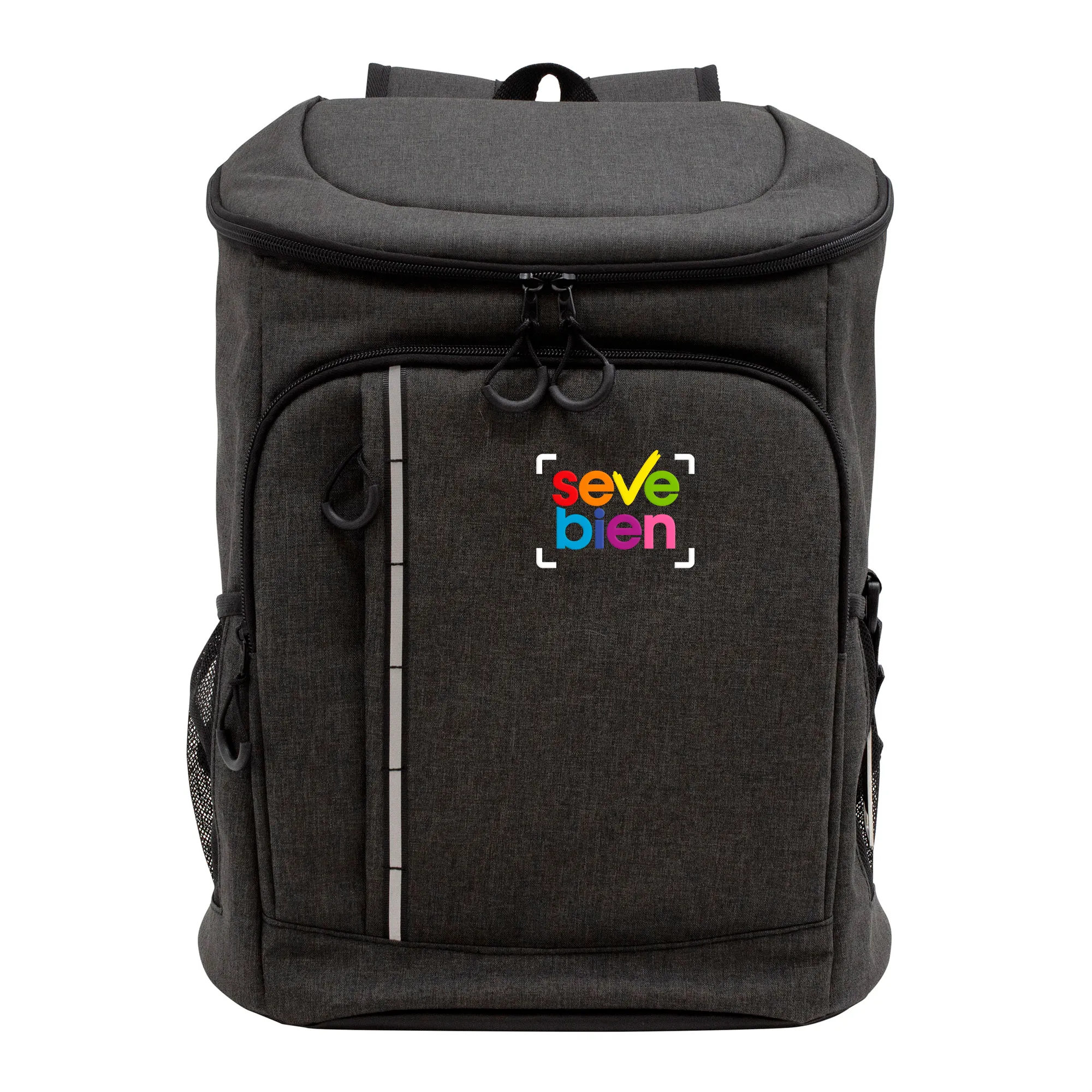 Mochila cooler DELTA — de tela — personalizada con impresión de marca corporativa