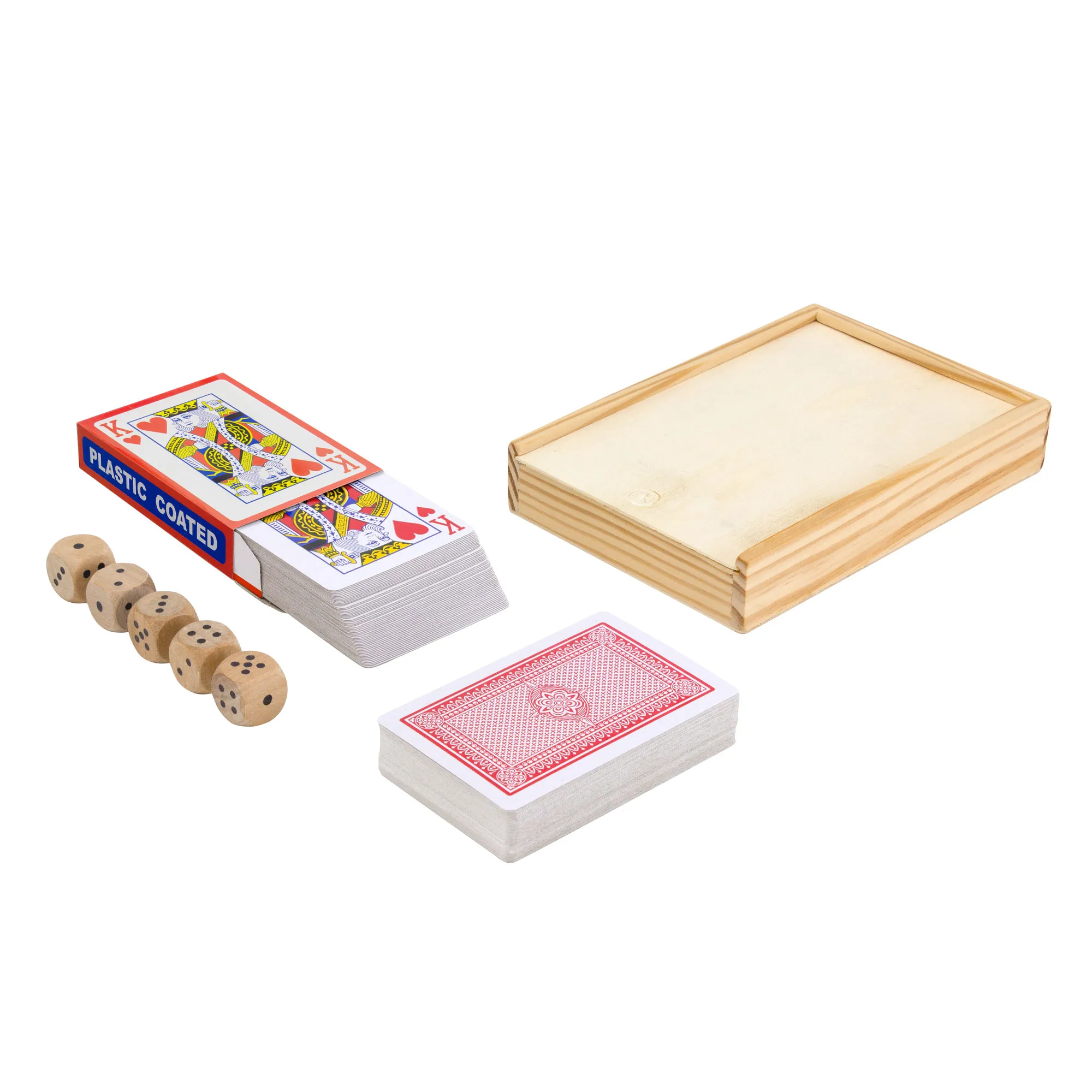 Set de juegos PLAYER 2 — vista lateral — para regalo empresarial con logo