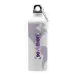 Botella sublimable REX — de cerámica — personalizada con impresión de marca corporativa