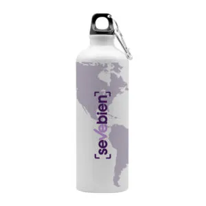 Botella sublimable REX — de cerámica — personalizada con impresión de marca corporativa