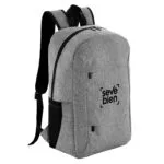 Mochila BERLIN — de tela — personalizada con impresión de marca corporativa
