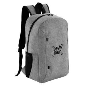 Mochila BERLIN — de tela — personalizada con impresión de marca corporativa