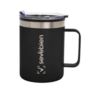 Mug DIANA — de cerámica — personalizada con impresión de marca corporativa