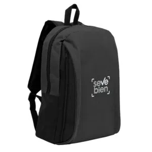 Mochila IRIS — de tela — personalizada con impresión de marca corporativa