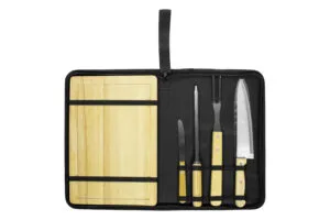 SET DE ASADO / BBQ MASTER — personalizado con impresión de marca corporativa