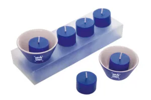 SET DE VELA ZENSU — personalizado con impresión de marca corporativa
