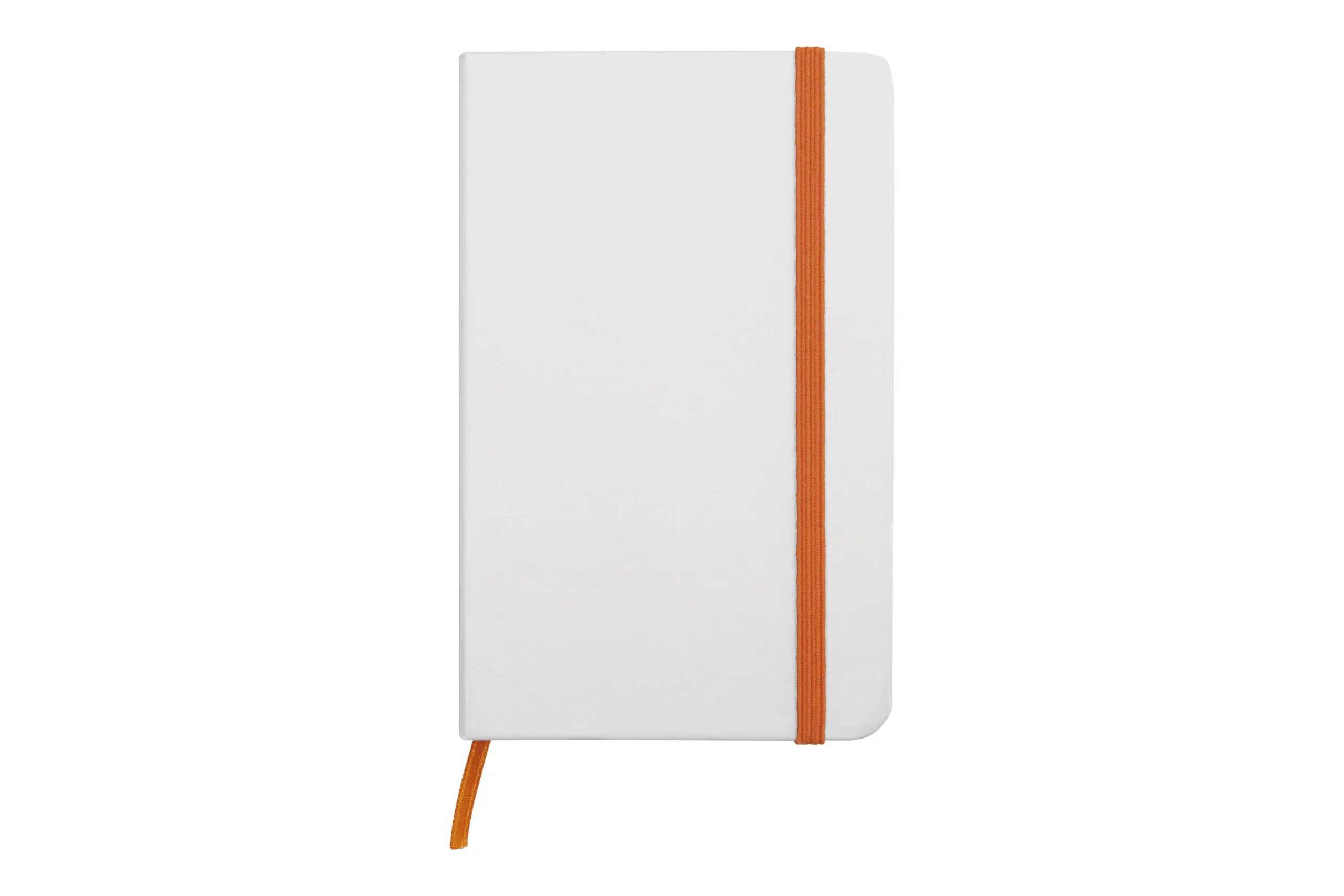 Libreta pequeña “White” — vista detalle — para campaña empresarial con tu logo