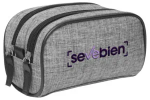NECESSAIRE CAMUS — de tela — personalizado con impresión de marca corporativa
