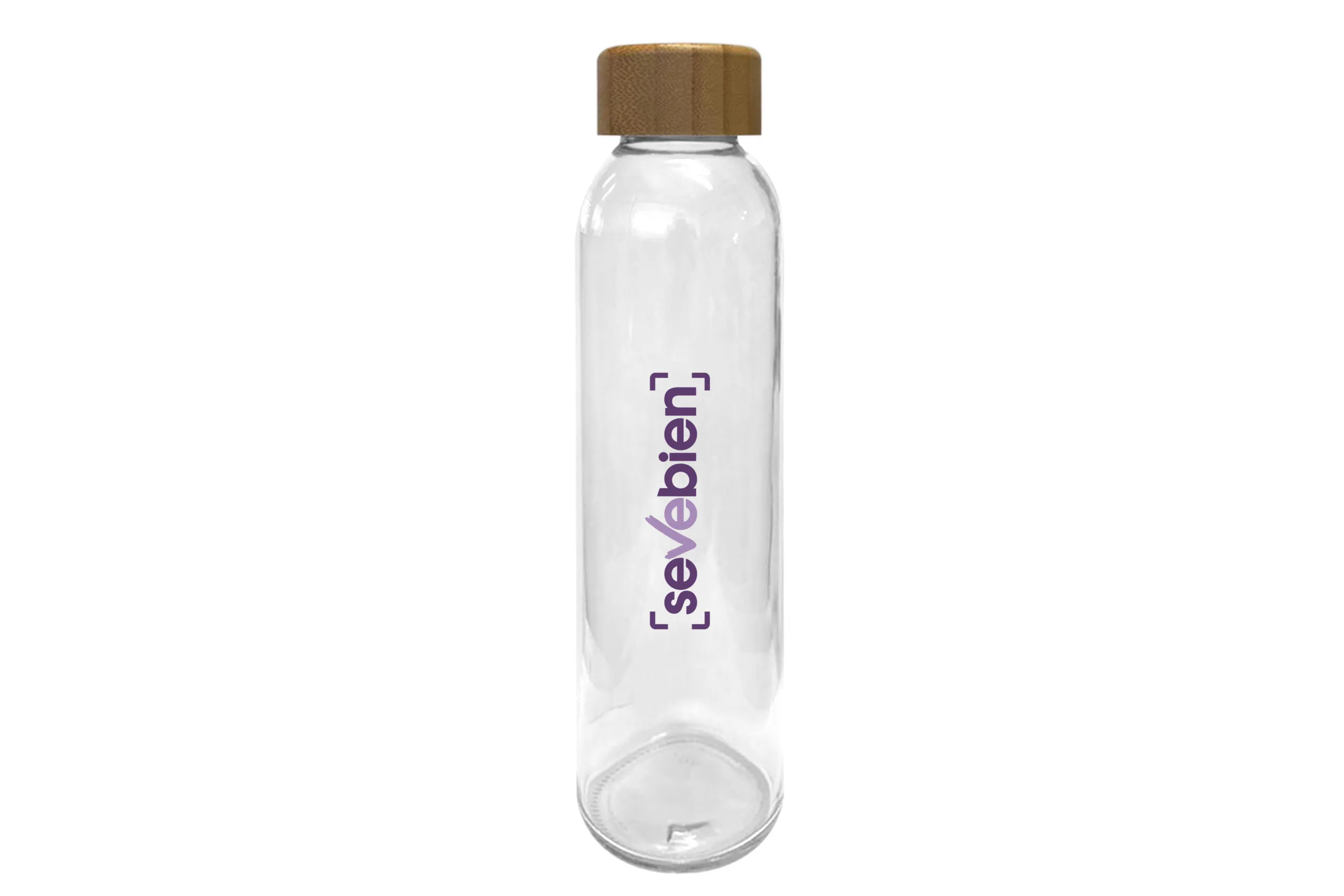 Botella De Vidrio Park — de vidrio — personalizada con impresión de marca corporativa