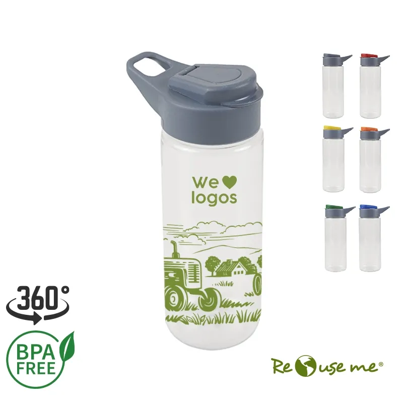 Botella Fizzy — vista lateral — para regalo empresarial con logo