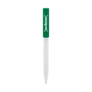 Bolígrafo CROMA II — de plástico — personalizado con impresión de marca corporativa