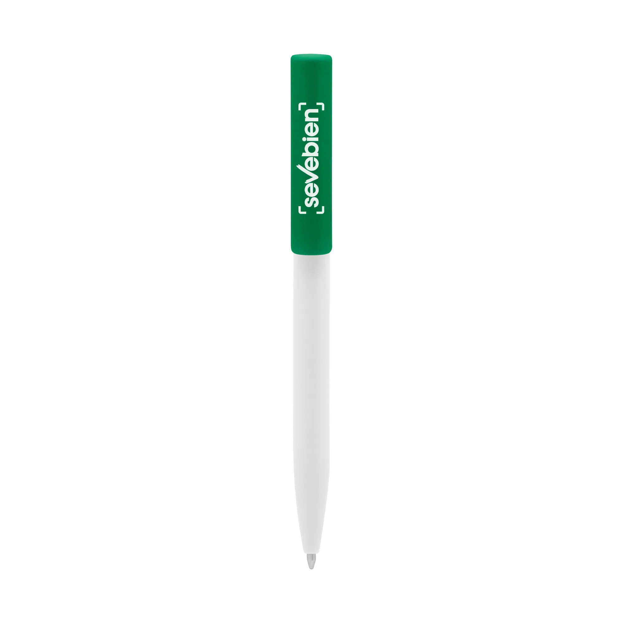 Bolígrafo CROMA II — de plástico — personalizado con impresión de marca corporativa