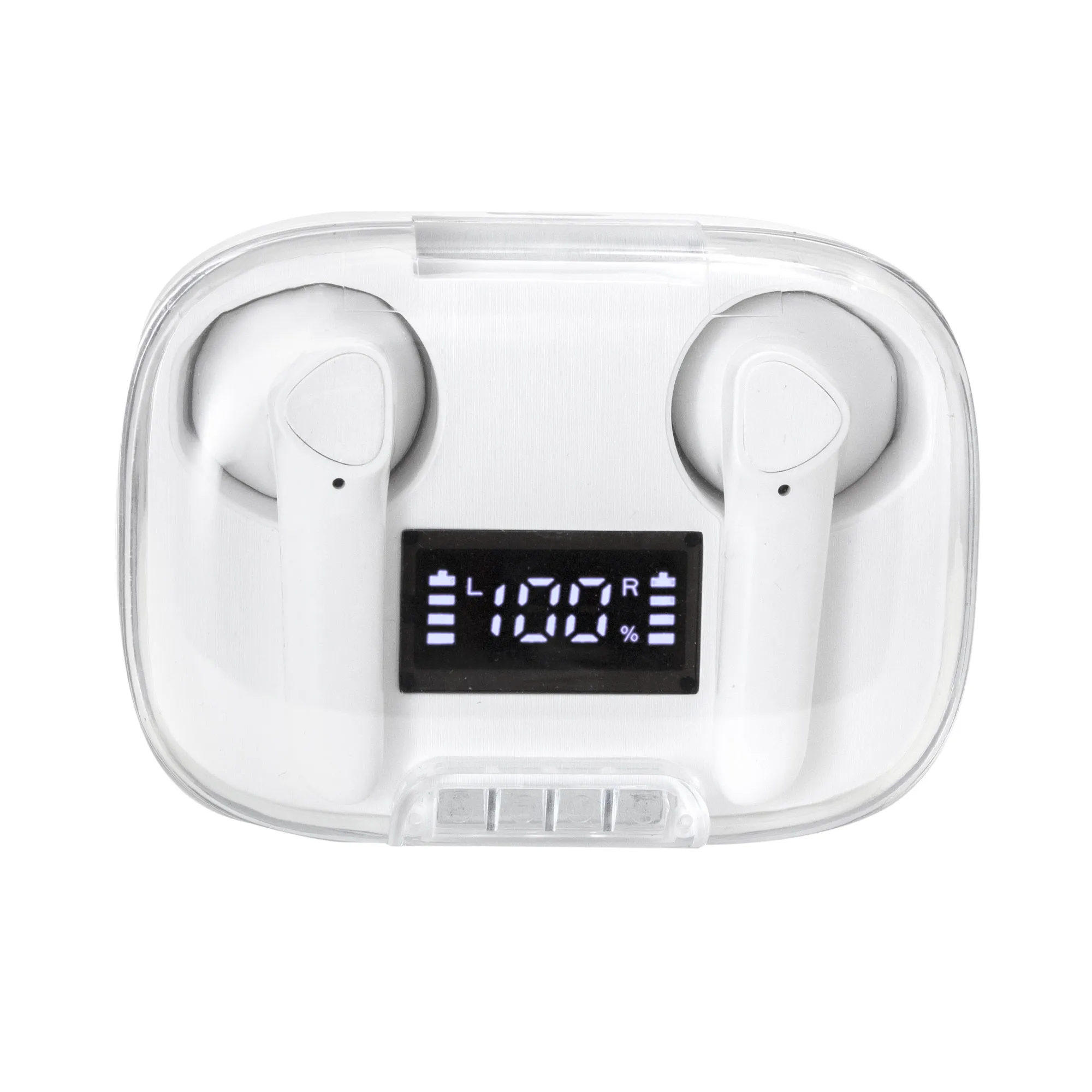 Auriculares Bluetooth Jackson — vista lateral — para regalo empresarial con logo