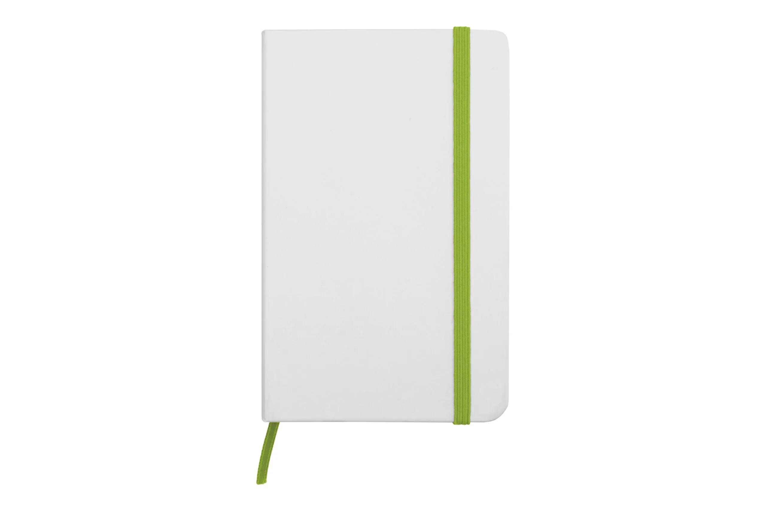 Libreta pequeña “White” — vista trasera — publicitaria personalizada Chile