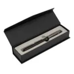 ROLLER SILVERFIELD II TINTA AZUL — Producto de plástico color azul — personalizado con impresión de marca corporativa