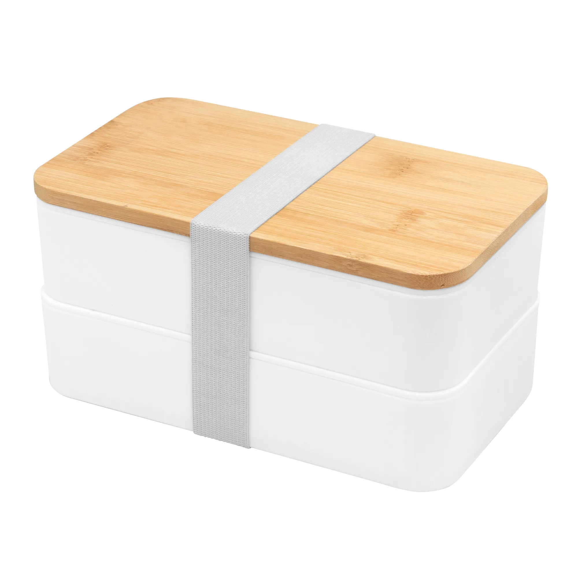 Lonchera BAMBOX — vista lateral — para regalo empresarial con logo