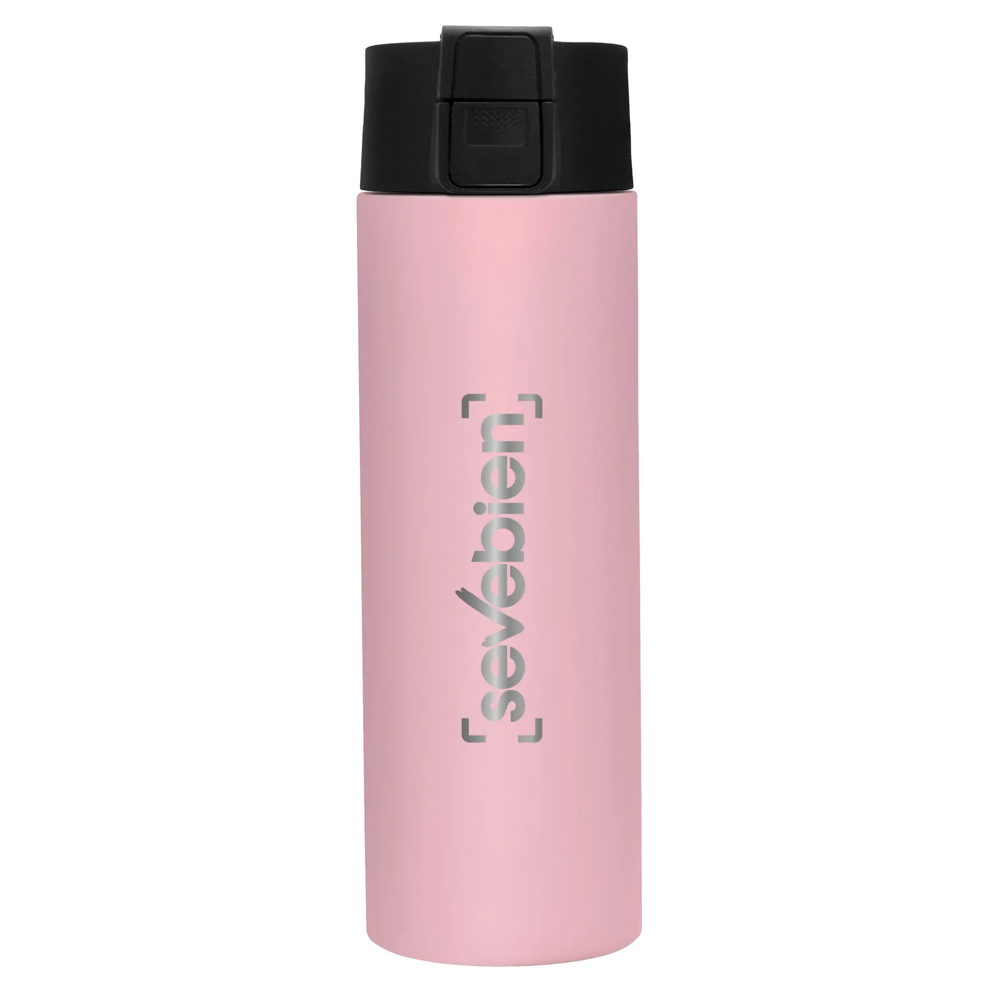 Botella térmica ALLY — de acero inoxidable — personalizada con impresión de marca corporativa