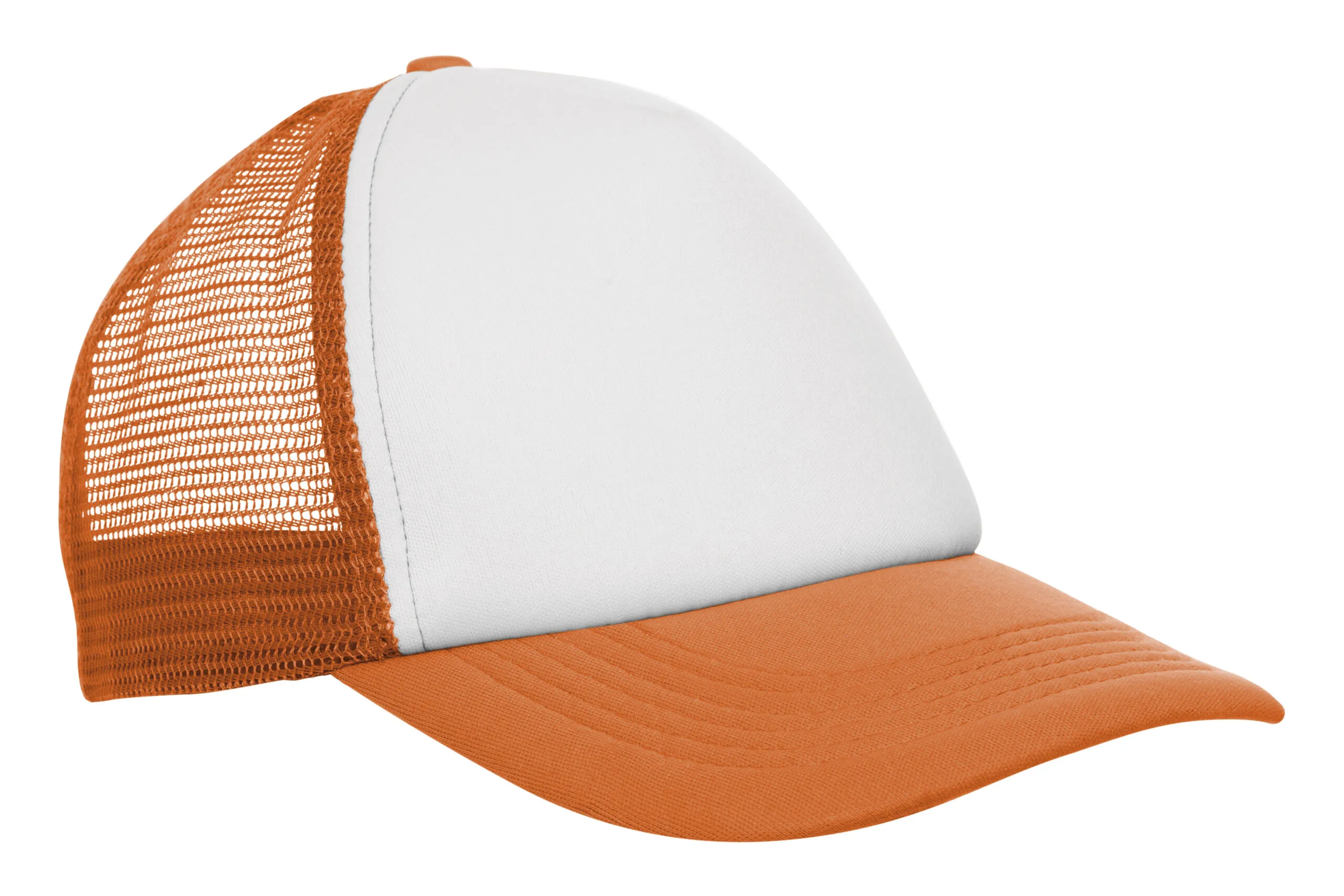Gorra “Triumph” — en uso — impresa con marca empresarial