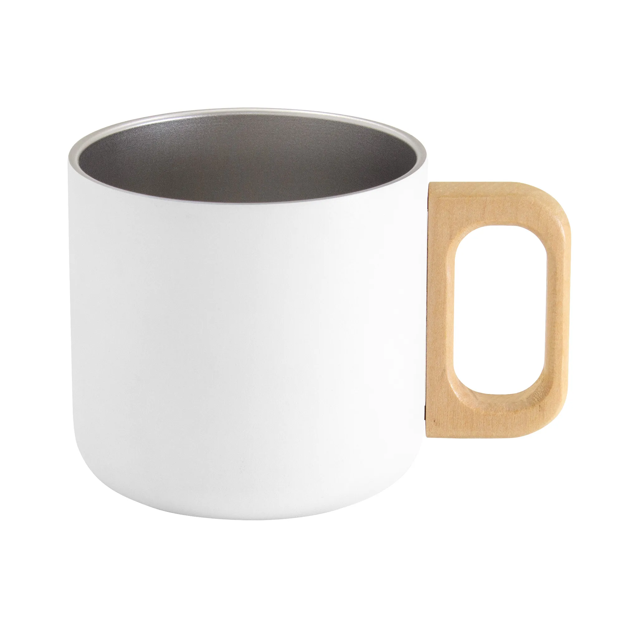 Taza TIMBER — vista trasera — publicitaria personalizada Chile
