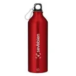 Botella REX II — de acero inoxidable — personalizada con impresión de marca corporativa