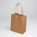 Bolsa de papel kraft 41x30x12 — Producto de plástico color kraft — personalizado con impresión de marca corporativa