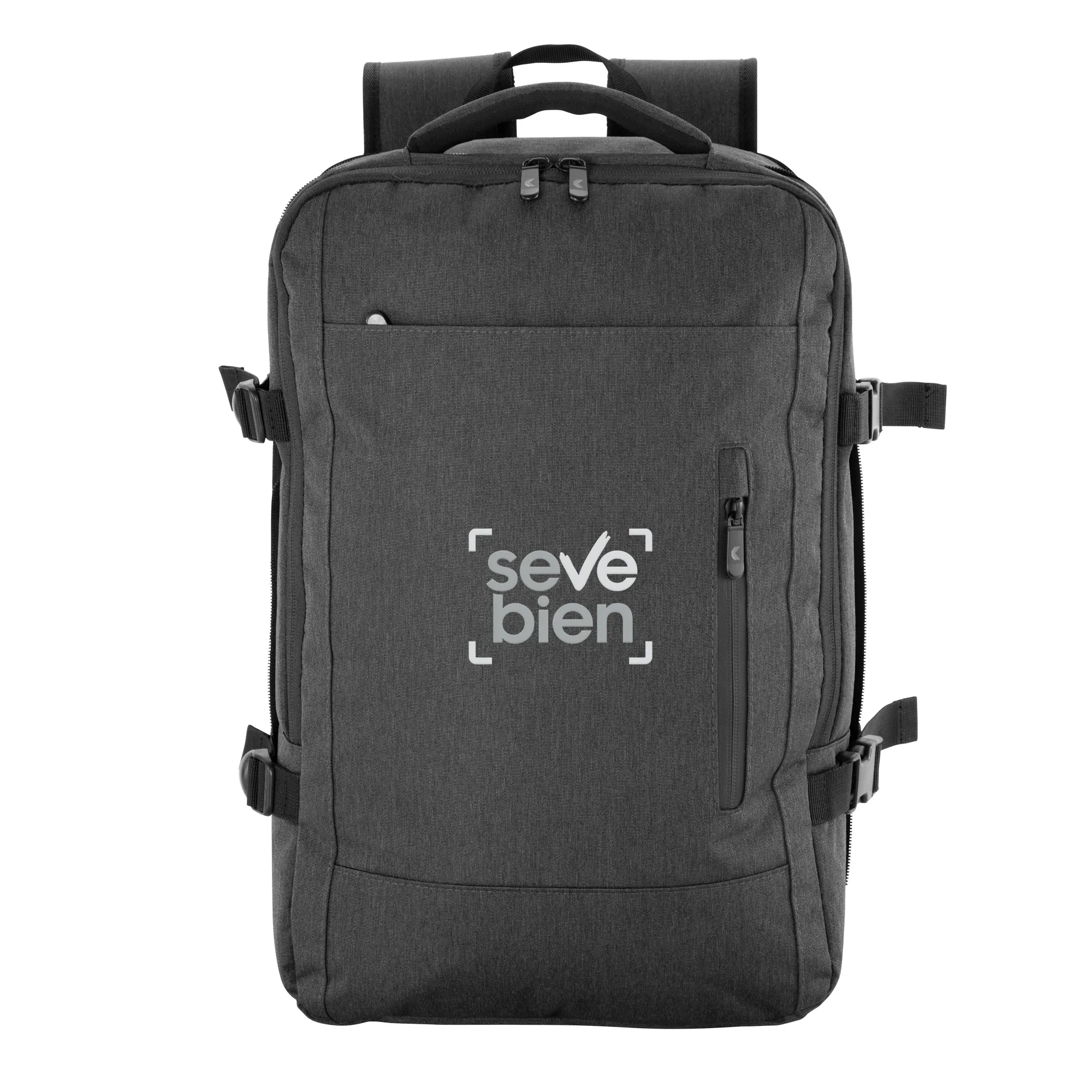 Mochila Force 8 — de tela — personalizada con impresión de marca corporativa