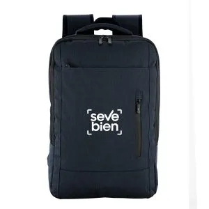 Mochila FORCE 9 — de tela — personalizada con impresión de marca corporativa