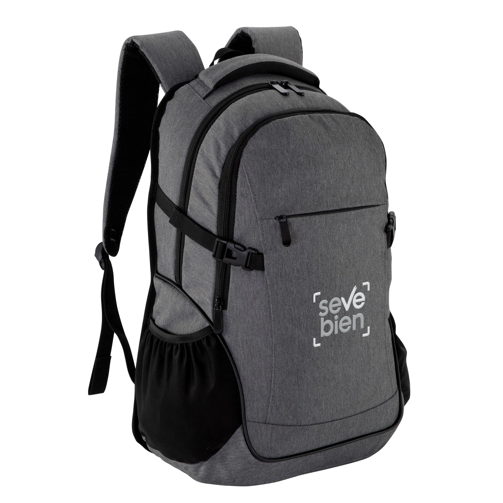 Mochila FORCE 6 — de tela — personalizada con impresión de marca corporativa