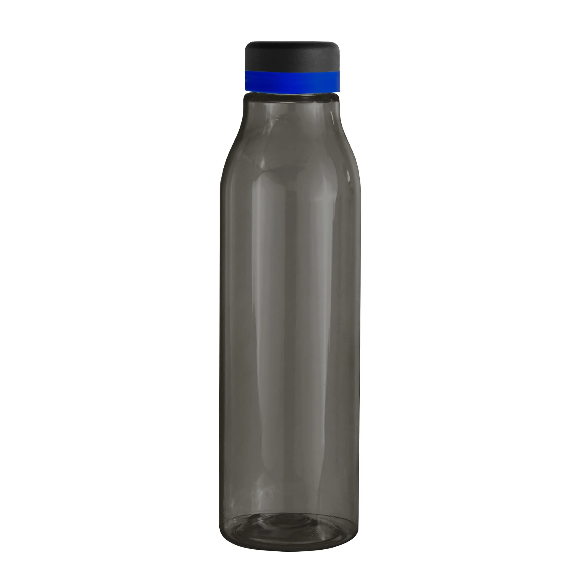 Botella ANDINA FULL BLACK — vista superior — con logo para obsequio corporativo