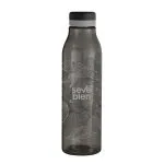 Botella ANDINA FULL BLACK — de acero inoxidable color negro — personalizada con impresión de marca corporativa