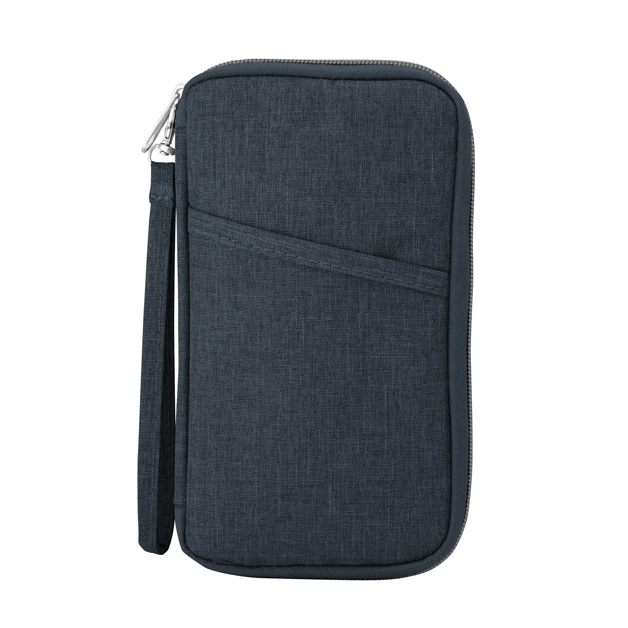 Billetera Wally — vista lateral — para regalo empresarial con logo