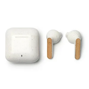 Auriculares Tremor — vista superior — con logo para obsequio corporativo