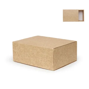 Caja Medium — vista lateral — para regalo empresarial con logo