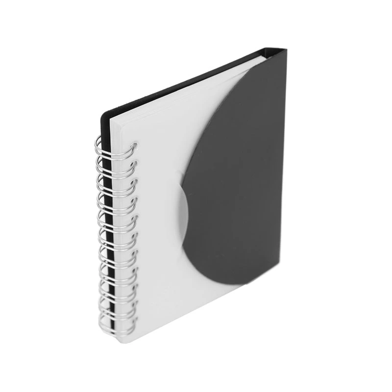 Cuaderno Mas — vista superior — con logo para obsequio corporativo