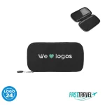 FT Passport Holder — Producto de plástico — personalizado con impresión de marca corporativa