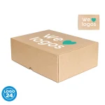 Caja Extra Large — de cartón — personalizada con impresión de marca corporativa