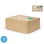 Caja Medium — de cartón — personalizada con impresión de marca corporativa