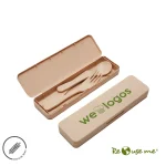 Set de Cubiertos Bone — personalizado con impresión de marca corporativa